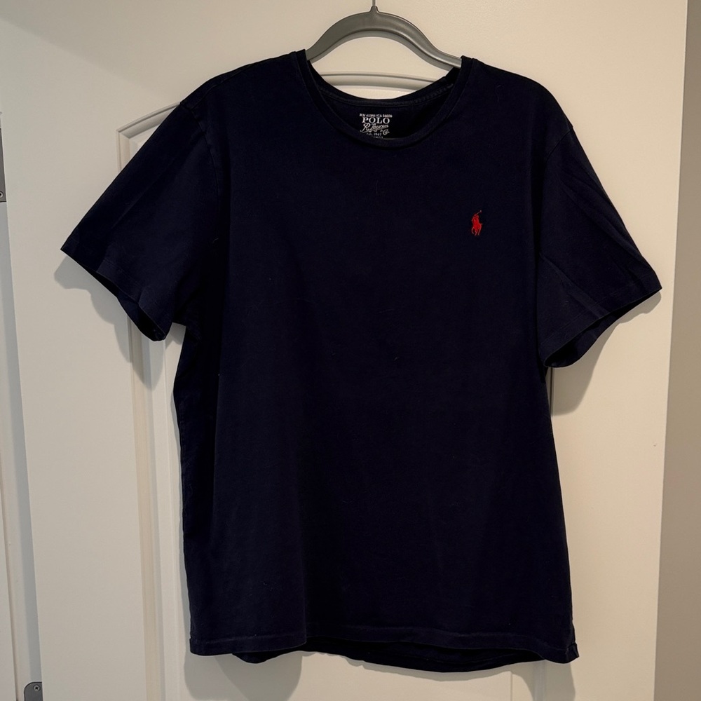 Polo by Ralph Lauren Men's Dark Blue Tee